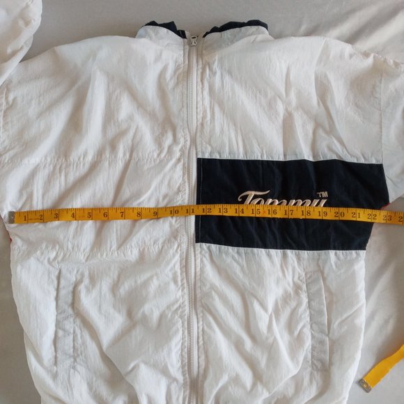 Tommy Hilfiger Archive 90s-inspired classic colour-blocked Jacket Size Large - Picture 8 of 13